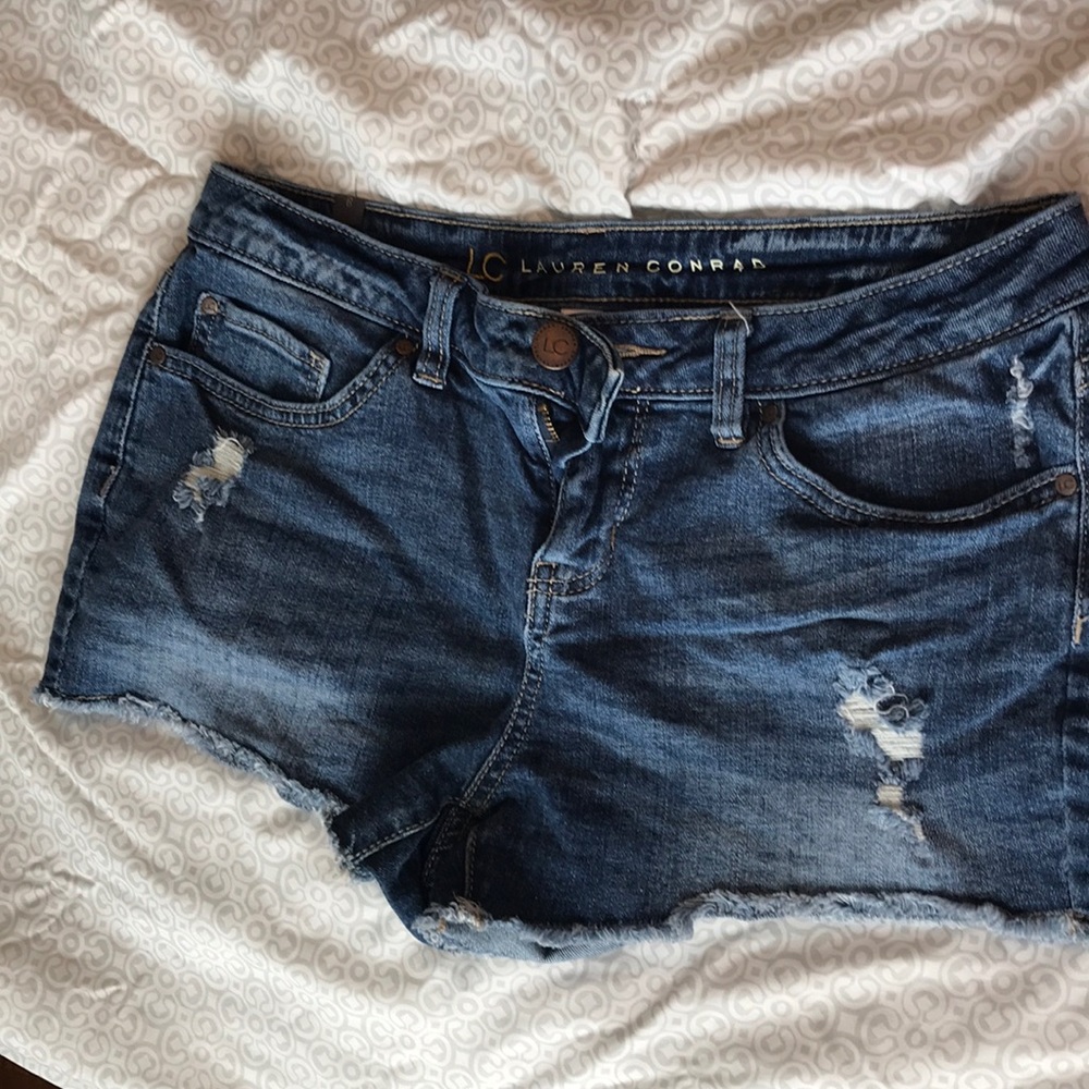 Lauren Conrad denim shorts